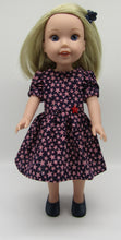 Load image into Gallery viewer, 14" Wellie Wisher Doll Patriotic Stars Dress
