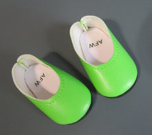 Load image into Gallery viewer, Wellie Wisher 14 inch Doll Classic Flats: Lime Green
