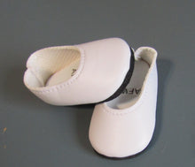 Load image into Gallery viewer, Wellie Wisher 14 inch Doll Classic Flats: White

