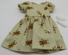 Load image into Gallery viewer, 14" Wellie Wisher Doll Gingerbread Dress
