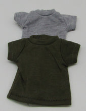 Load image into Gallery viewer, Basic 14" Wellie Wisher Doll T-Shirt in 2 Color Choices: Gray or OD Green
