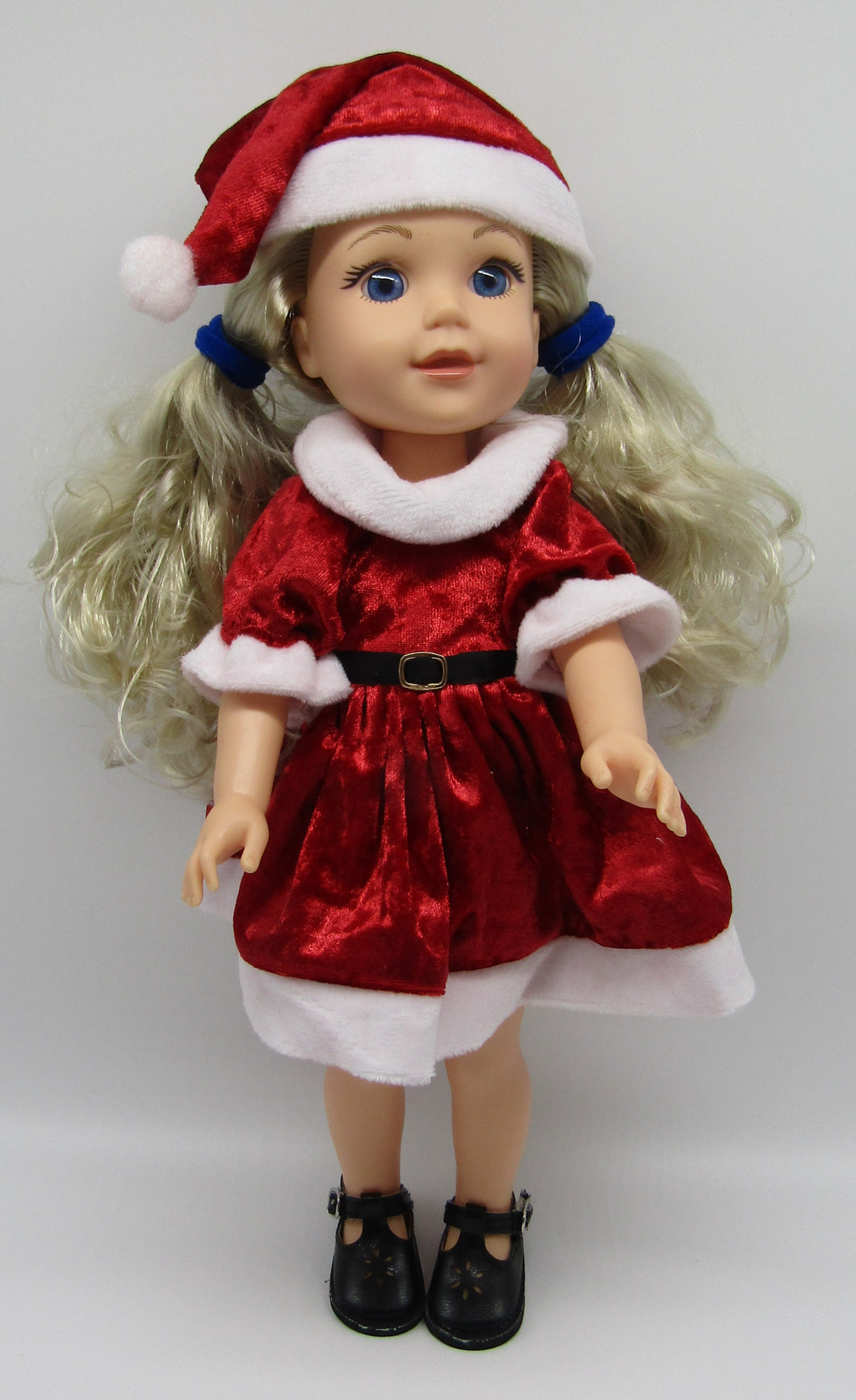 Wellie Wisher (14 inch Doll) Mrs. Claus Dress & Hat
