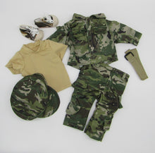 Load image into Gallery viewer, Camouflage 6 Pc Complete Outfit

