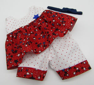 Bitty Baby Patriotic Top & Shorts