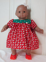 Load image into Gallery viewer, Bitty Baby Christmas Goose Dress
