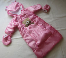 Load image into Gallery viewer, Bitty Baby Bear Bunting Snowsuit
