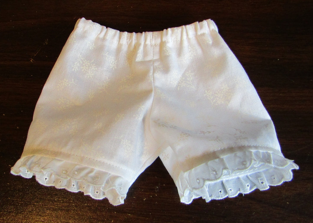 Bitty Baby Pantaloons: White