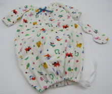 Load image into Gallery viewer, 15&quot; Bitty Baby Tie-Bottom Gown: Sporty Animals
