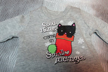Load image into Gallery viewer, 18&quot; Doll Christmas Kitty T-Shirt &amp; Pants
