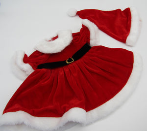 Mrs. Claus Dress & Hat