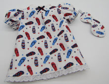 Load image into Gallery viewer, Patriotic Flip Flops Nightgown
