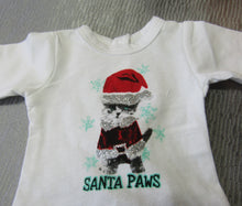 Load image into Gallery viewer, Santa Paws T-Shirt &amp; Plaid Flannel Pants
