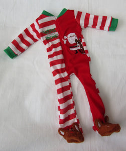 Wellie Wisher (14" Doll) Christmas Onesie