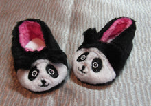 Load image into Gallery viewer, Wellie Wisher (14&quot; doll) Panda Slippers
