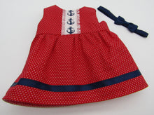 Load image into Gallery viewer, Bitty Baby Dress: Anchors Aweigh
