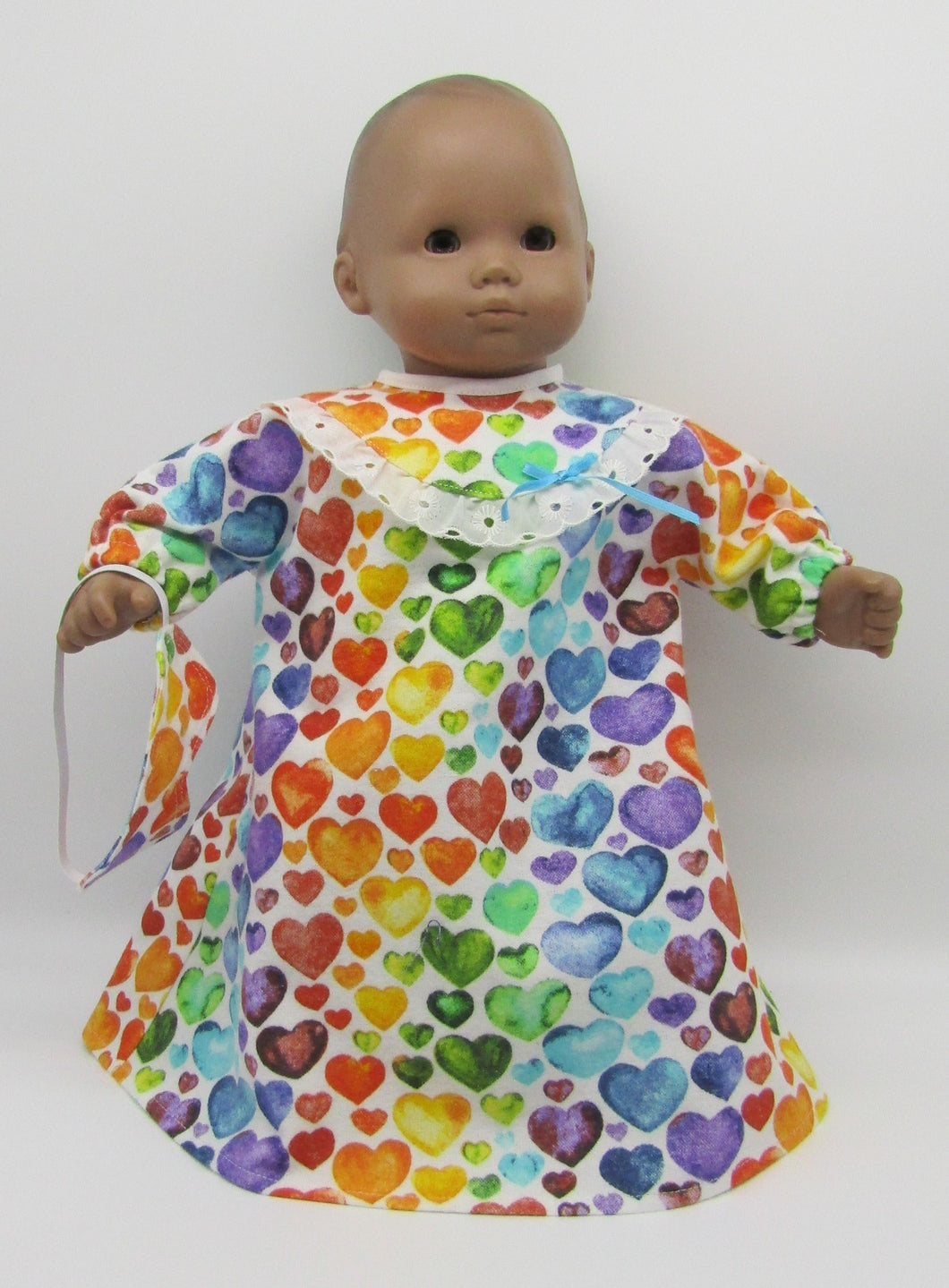 Bitty Baby  Nightgown: Rainbow Hearts