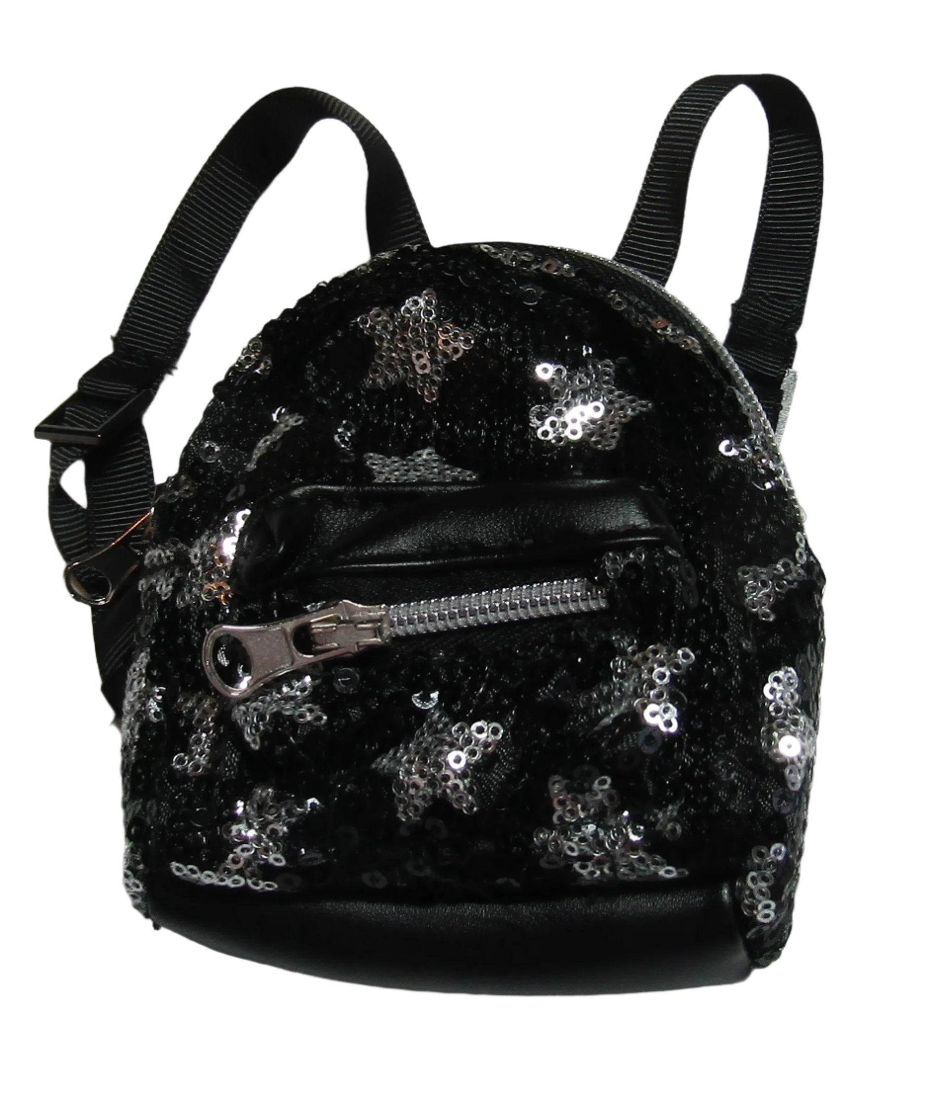 Black 2024 sequin backpack