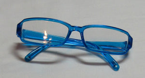 Royal Blue Rectangular Glasses