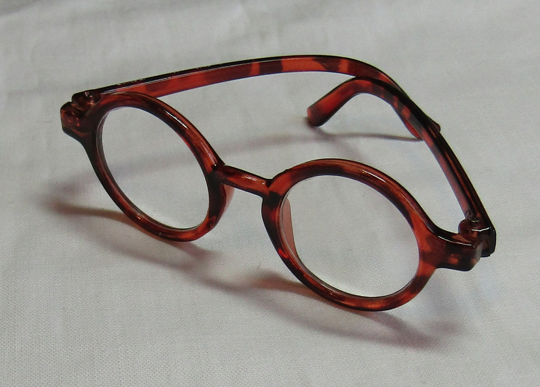 Tortoise Shell Circle Glasses