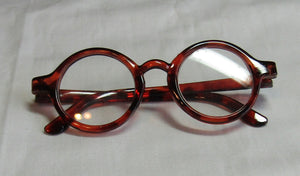 Tortoise Shell Circle Glasses