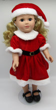 Load image into Gallery viewer, Mrs. Claus Dress &amp; Hat
