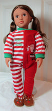 Load image into Gallery viewer, 18&quot; Doll Christmas Onesie
