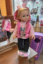 Load image into Gallery viewer, 18&quot; Doll Puffy Bunny Vest: Pink
