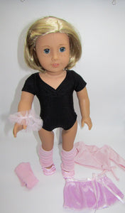 18" Doll Complete 7 Pc Dance Outfit
