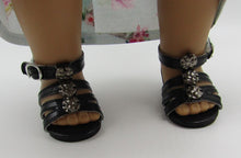Load image into Gallery viewer, Gladiator Sandals: Black
