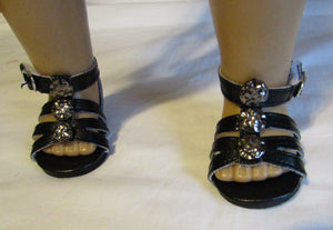 Gladiator Sandals: Black