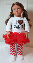 Load image into Gallery viewer, I Love Santa Christmas Outfit
