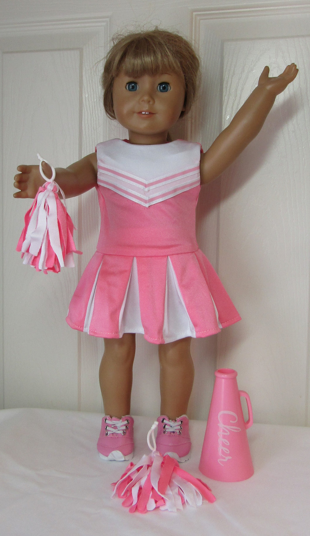 Cheer 5 Pc Outfit: Pink