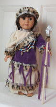 Load image into Gallery viewer, Purple Native American Outfit
