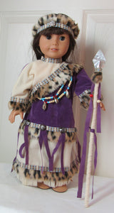 Purple Native American Outfit