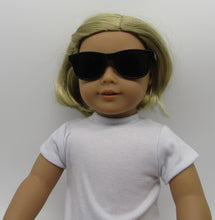 Load image into Gallery viewer, 18&quot; Doll Wayfarer Sunglasses: Black
