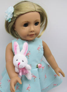 18" & 15" Doll Plush 4" Bunny