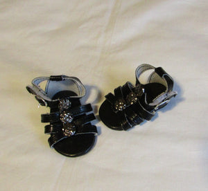 Gladiator Sandals: Black