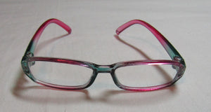 Wellie Wisher (14" Doll) Rectangular Glasses: Multicolor