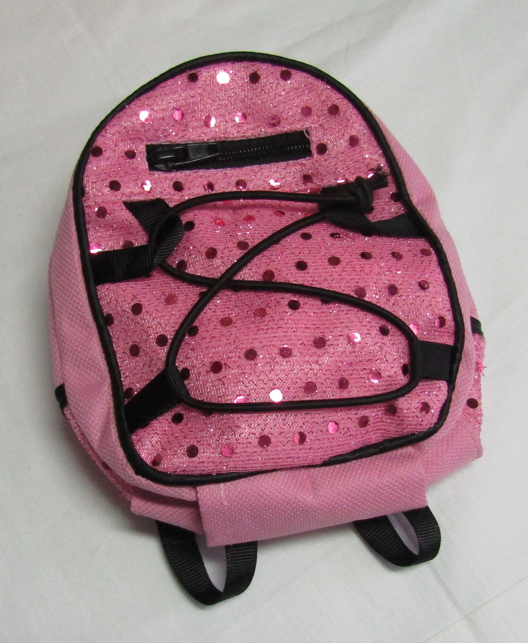 Pink Sequin Backpack