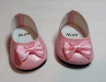 Load image into Gallery viewer, Dress Shoes w Satin Bow: Pink
