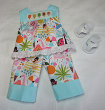 Load image into Gallery viewer, Popsicle &amp; Beach Tunic &amp; Capris

