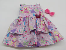 Load image into Gallery viewer, Sparkly Princess &amp; Castle Dress: Pink
