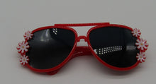 Load image into Gallery viewer, 18&quot; Doll Daisy Sunglasses: Red
