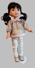 Load image into Gallery viewer, Wellie Wisher 14 inch  Doll Christmas Top and Pants
