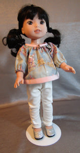 Wellie Wisher (14" Girl Doll) Christmas Top and Pants