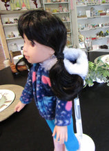 Load image into Gallery viewer, Wellie Wisher (14&quot; Doll) Blue Winter Coat &amp; Leggings
