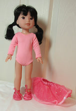 Load image into Gallery viewer, 14&quot; Wellie Wisher Doll Ballet 3 Pc Outfit: Pink
